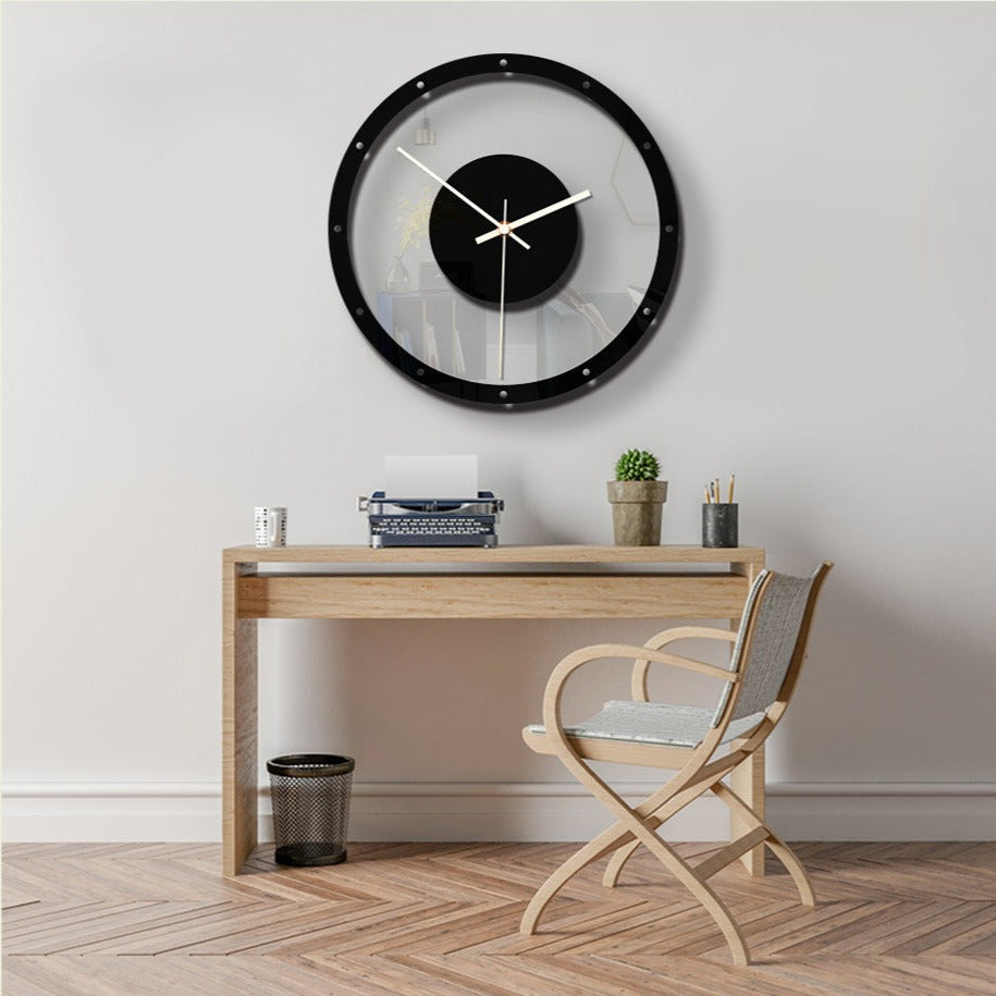 Modern Analogue Wall Décor Clock for Living Room