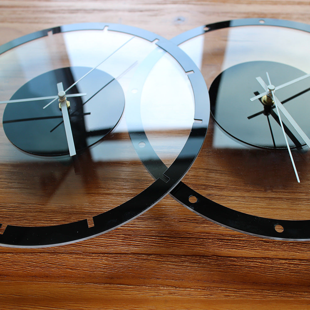 Modern Analogue Wall Décor Clock for Living Room