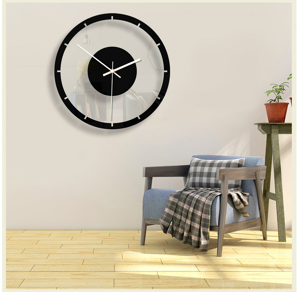 Modern Analogue Wall Décor Clock for Living Room