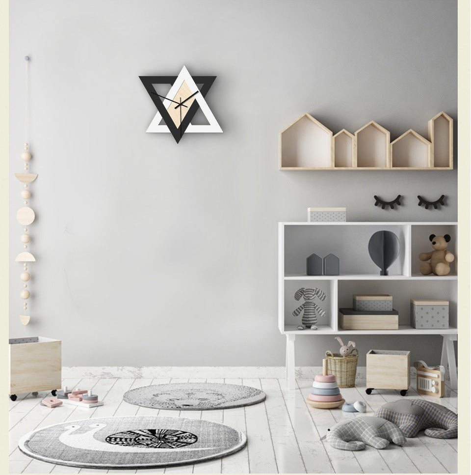 Nordic Analogue Wall Décor Clock for Home