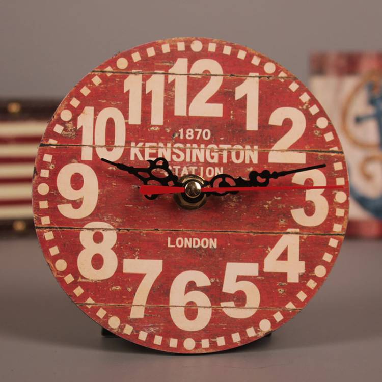 European Style Vintage Home Decoration Table Clock