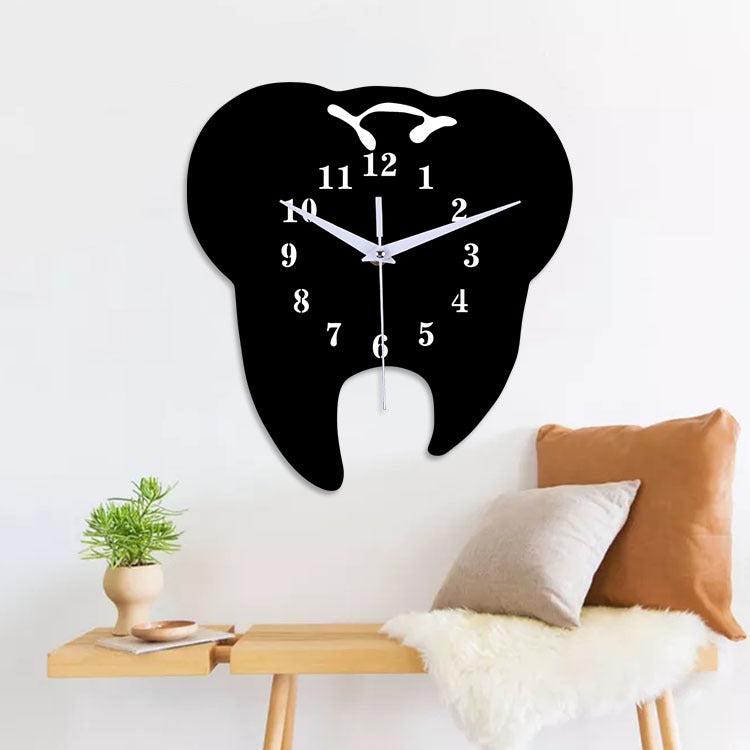 Dentist Clinic Themed Silent Wall Clock