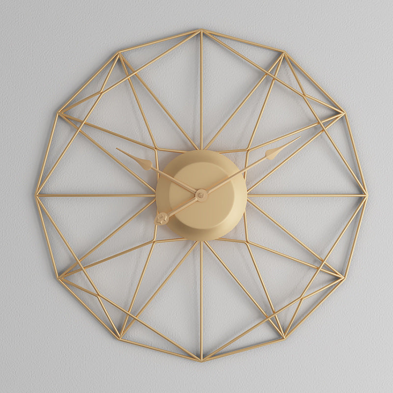 Modern Wall Decorative Clock for Livingroom 20 Inches
