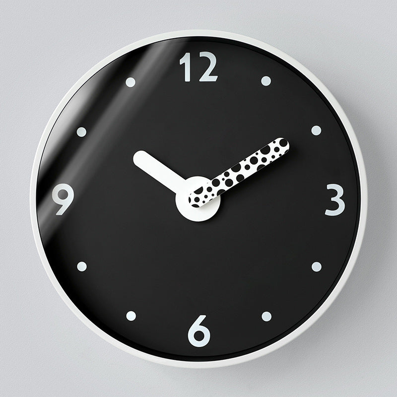 Cute Round Wall Clock for Kids Bedroom
