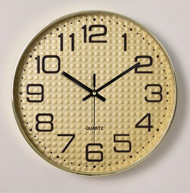 Minimalist Bedroom Silent Wall Clock 10 Inches