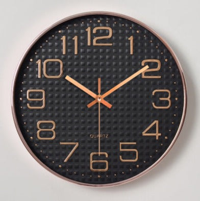 Minimalist Bedroom Silent Wall Clock 10 Inches