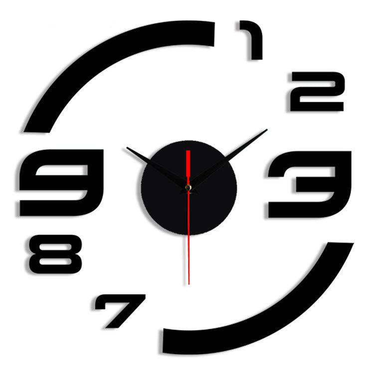 3D Sticker DIY Creative Wall Clock