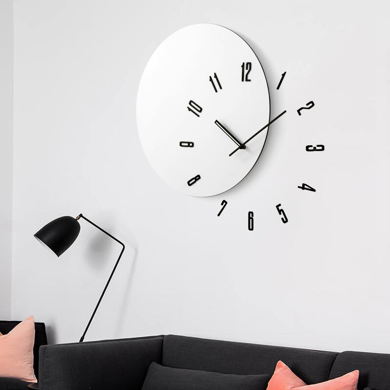 Creative Silent Decorative Clock for Livingroom