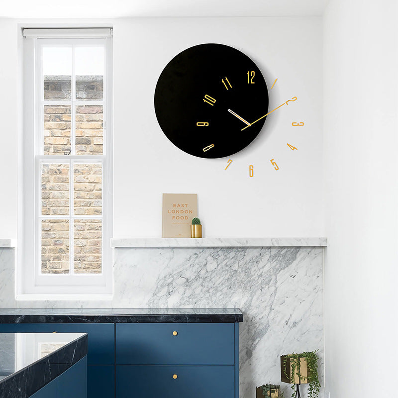 Creative Silent Decorative Clock for Livingroom