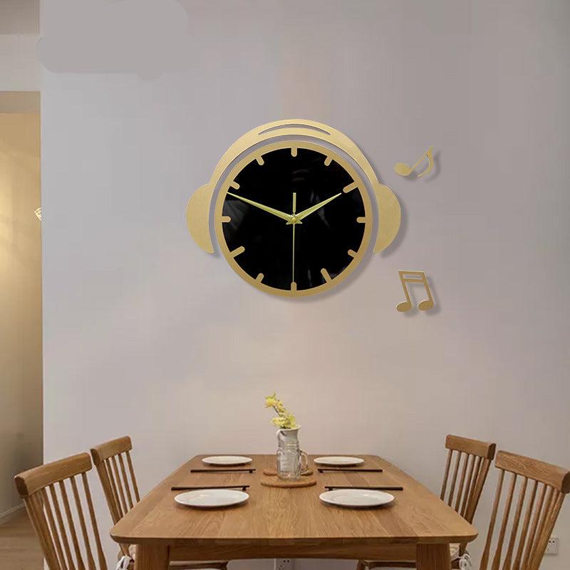 Analog Wall Clock Gift for DJ and Musician