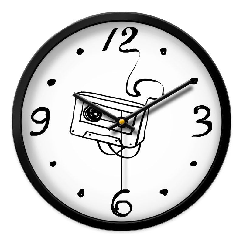 Silent Classroom Wall Clock for Kids Bedroom