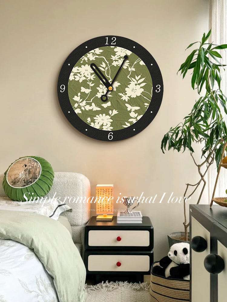 Art Deco Silent Wall Clock