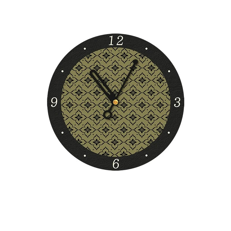 Art Deco Silent Wall Clock