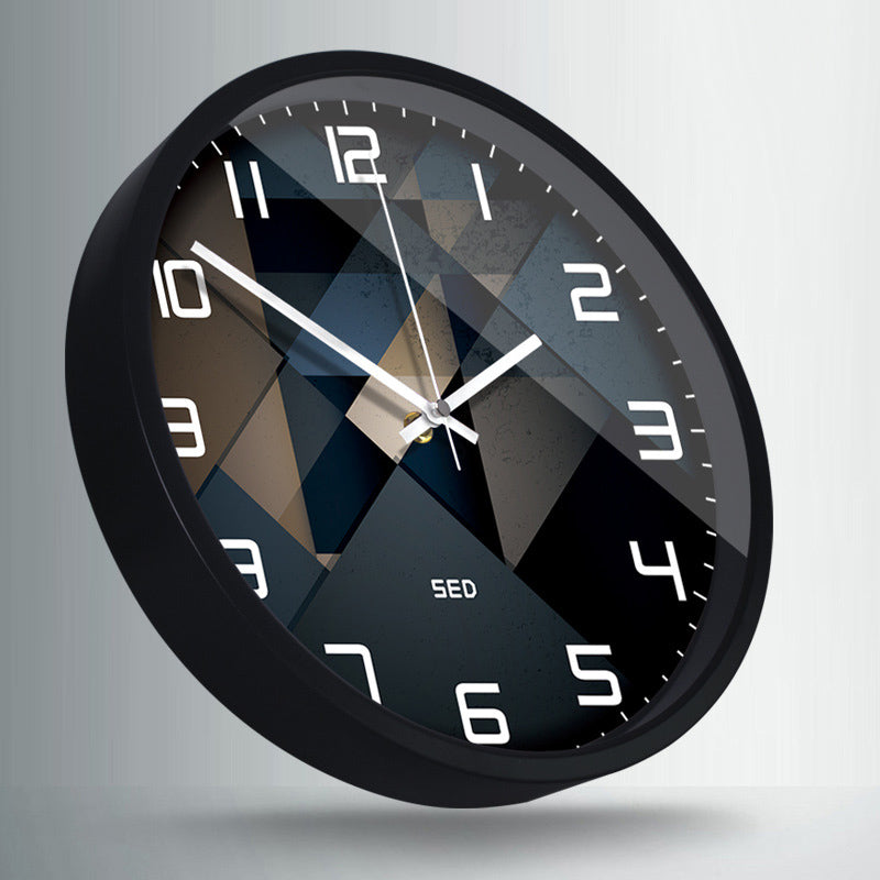 Nordic Silent Wall Clock for Livingroom 12.6 Inches