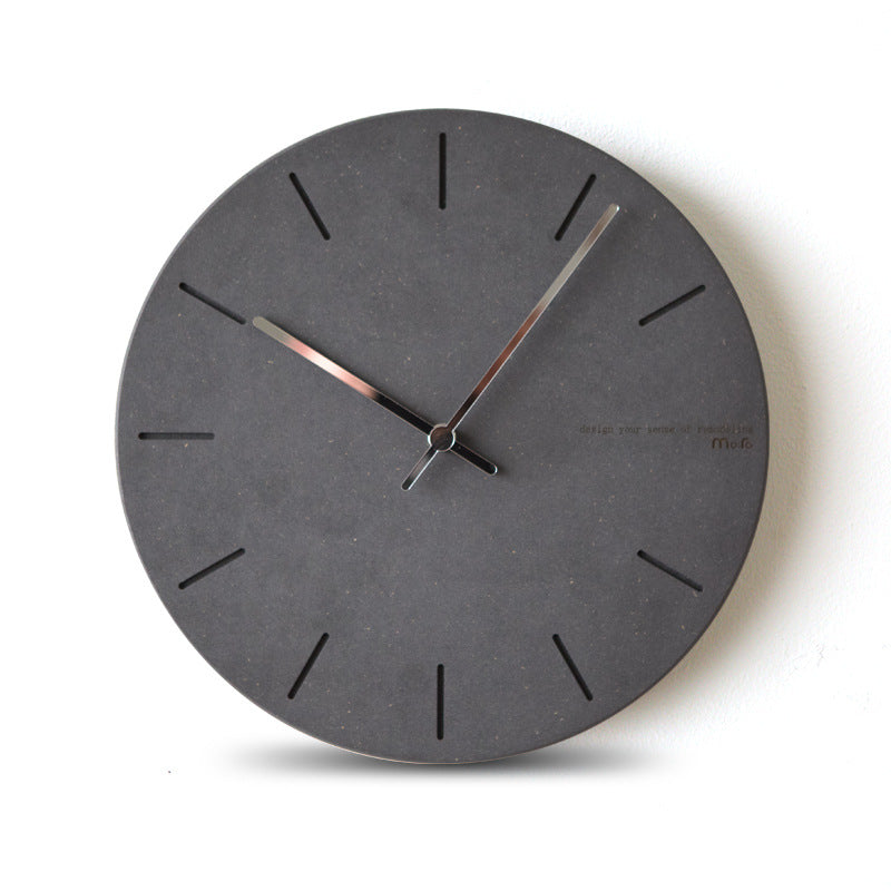 Minimalistic Simple Silent Wall Decoration Clock
