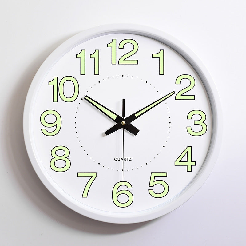 Simple Classroom Silent Wall Clock 12 Inches