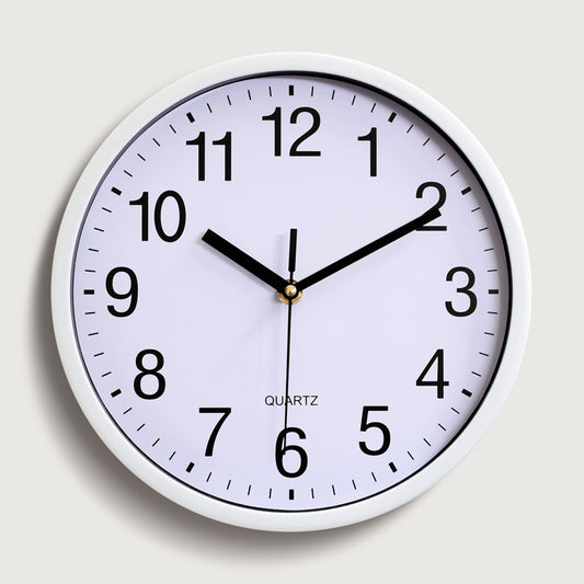 Classroom Nursery Silent Wall Clock 10 Inches