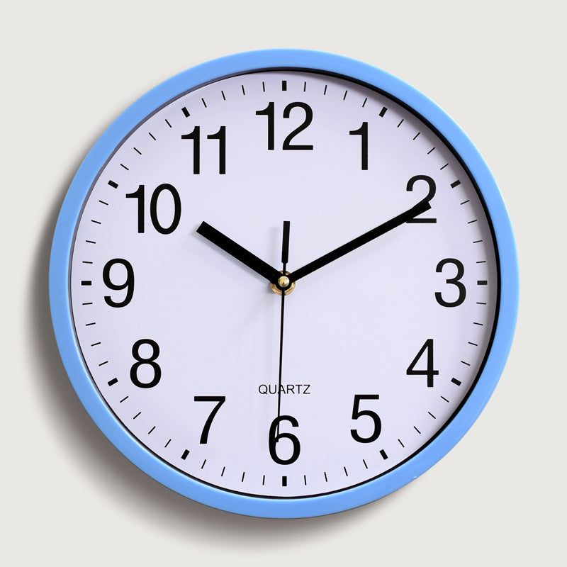 Classroom Nursery Silent Wall Clock 10 Inches