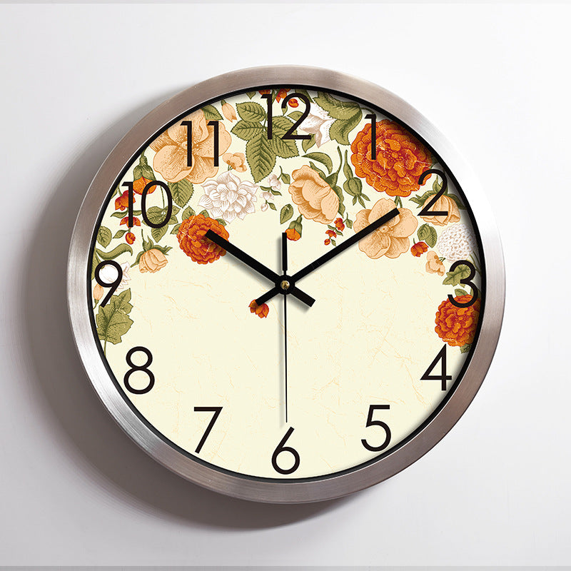Simple Classroom Silent Wall Clock 12 Inches