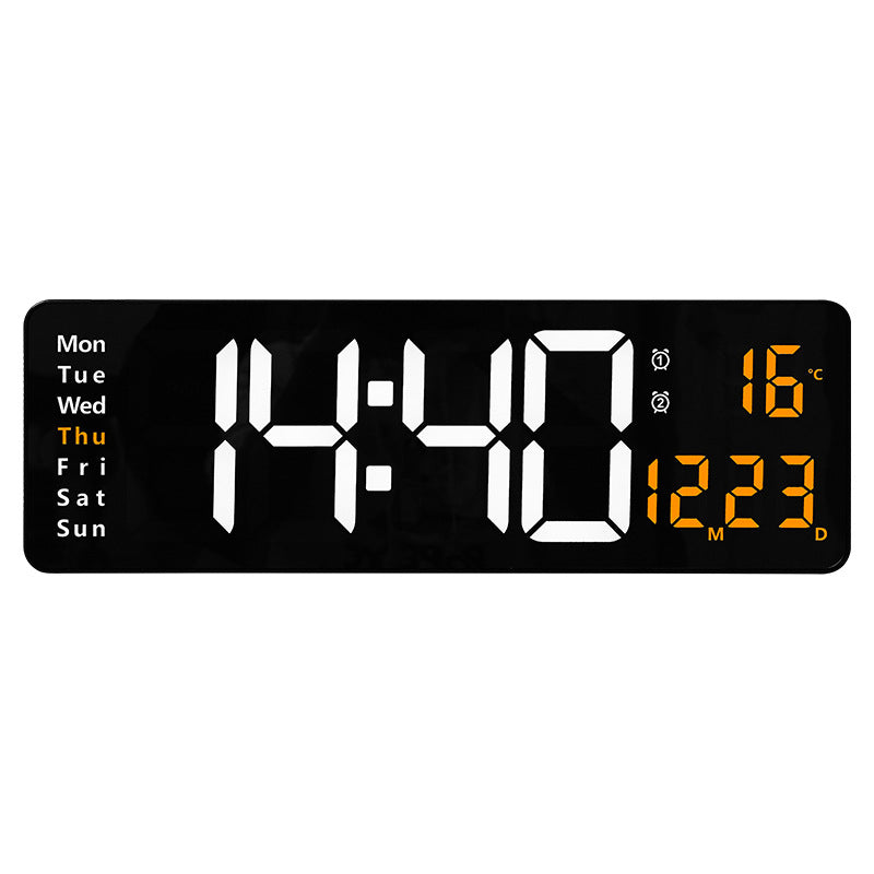 Nordic Digital Clock 16 Inch Display