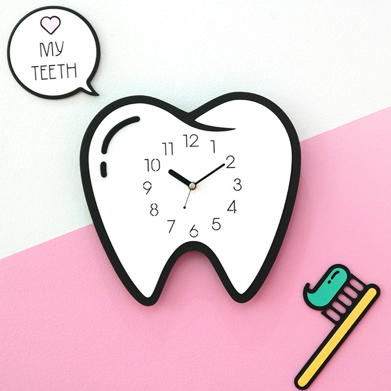 3D Decoration Clock for Dentist Clinic
