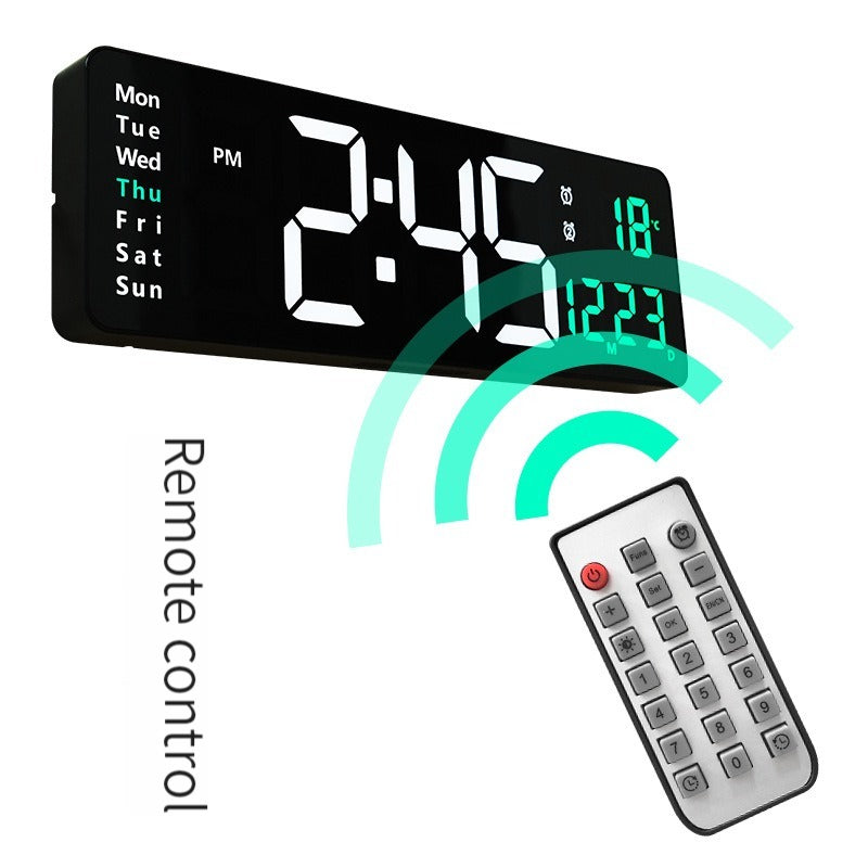 Nordic Digital Clock 16 Inch Display