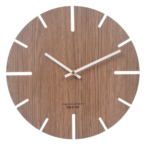 Simple Nordic Silent Wall Clock for Livingroom 10 Inches