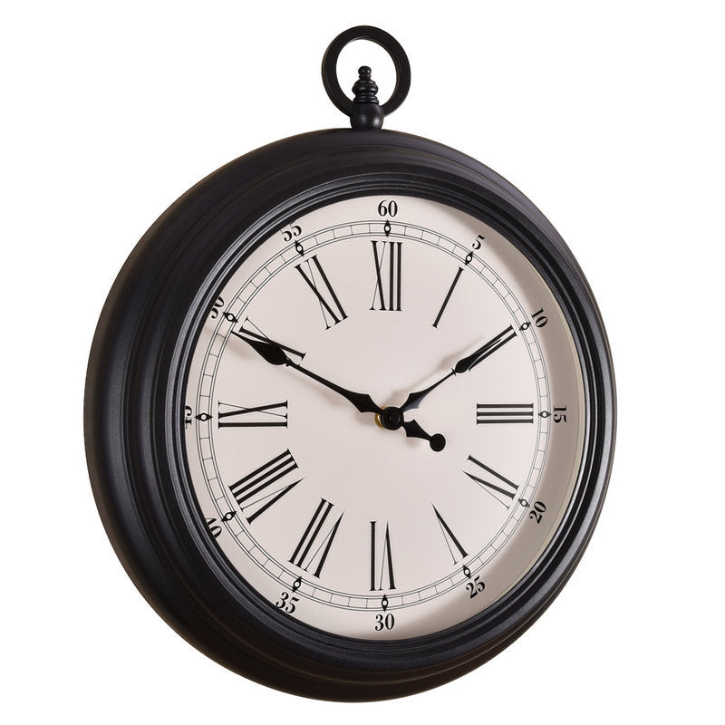 Loforay™ Roman Numerals Antique Art Deco Silent Wall Clock