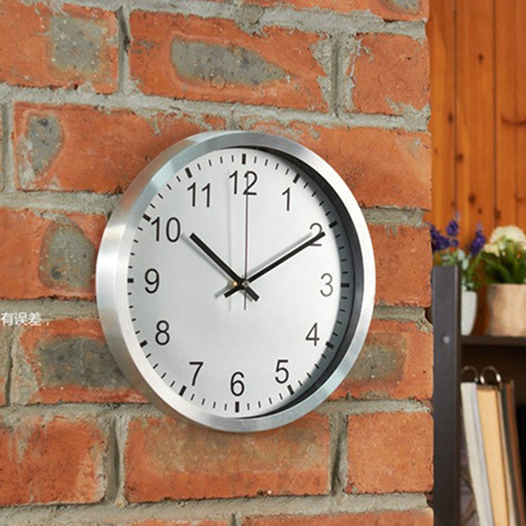 Simple Classroom Silent Wall Clock 12 Inches