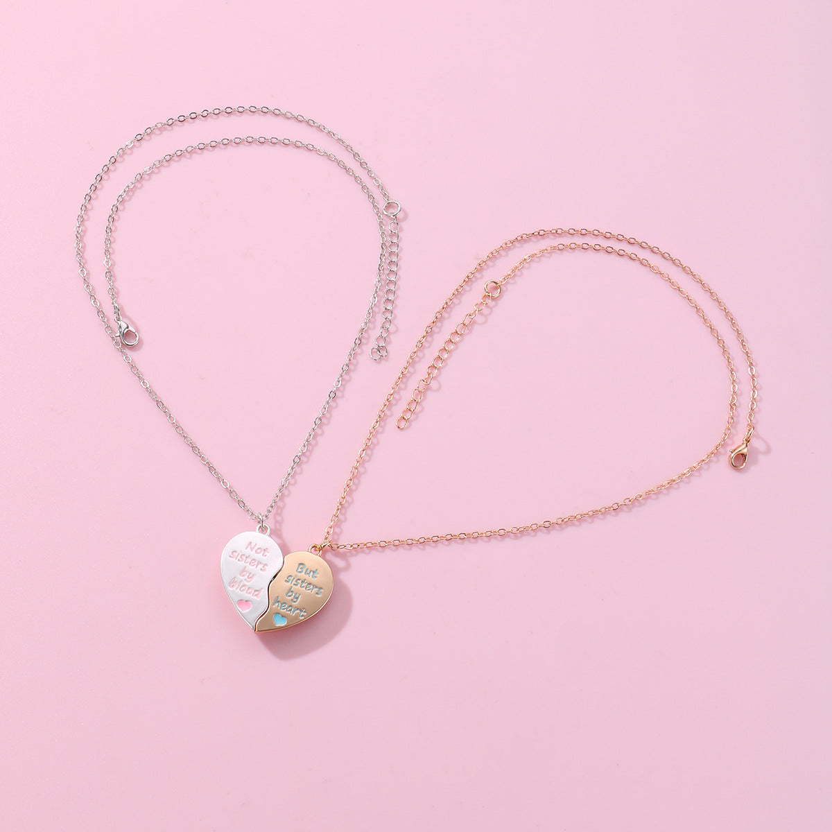 Magnetic Hearts Best Friends Necklaces Gift Set