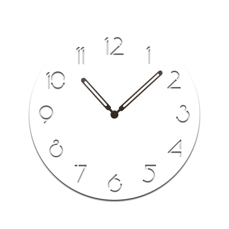Atmospheric Led Light Silent Wall Décor Clock