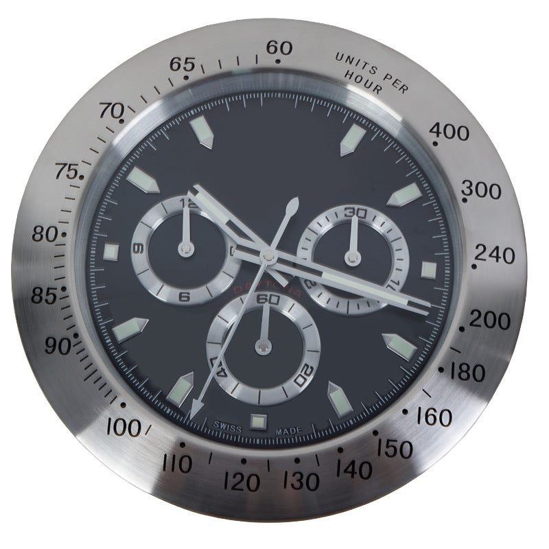 Modern Battery Operated Luminous Silent Wall Clock