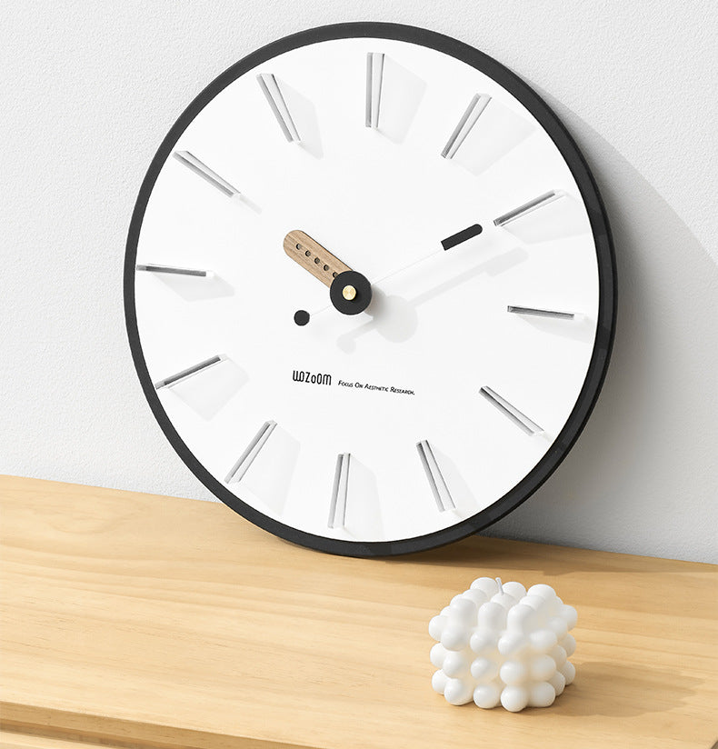 Nordic Wall Décor Clock for Living Room