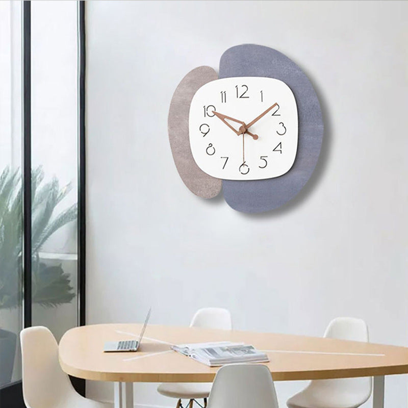 Solid Wood Creative Silent Wall Décor Clock
