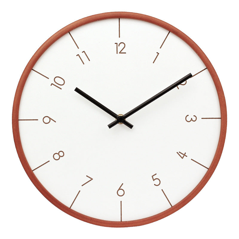 Loforay™ Minimalist Modern Circular Silent Wall Deco Clock
