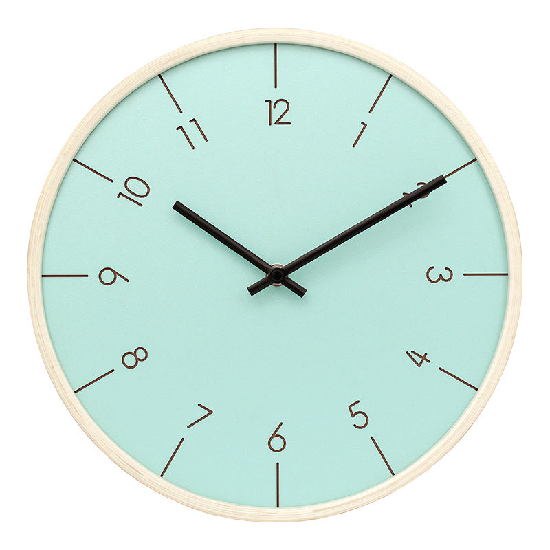 Loforay™ Minimalist Modern Circular Silent Wall Deco Clock