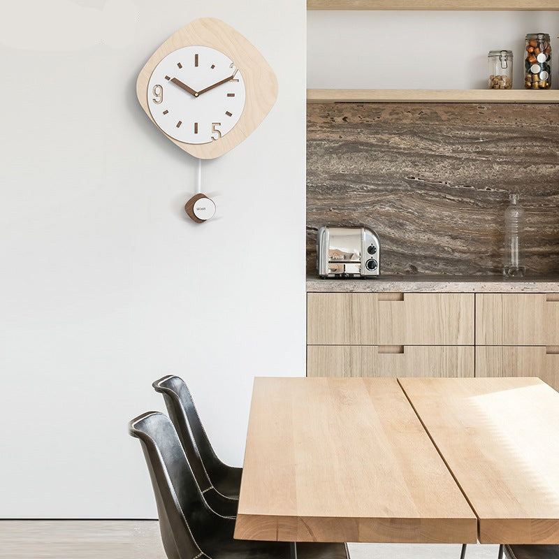 Pendulum Wall Decoration Clock for Lounge
