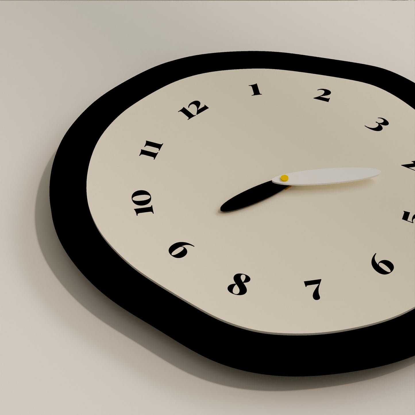 Creative Odd Shaped Analog Wall Clock
