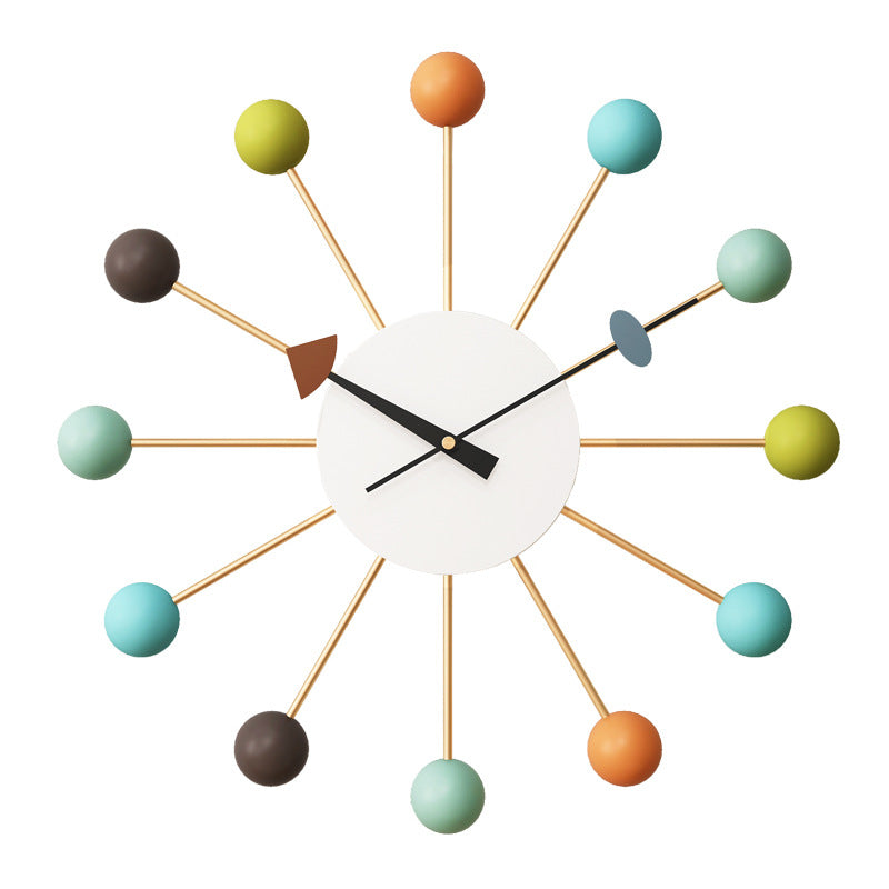 Decorative Large Silent Wall Clock for Living Room 21 Inches