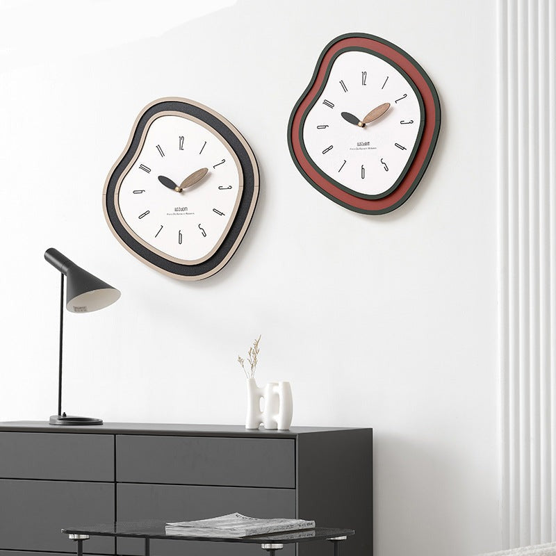Modern Irregular Wall Clock for Living Room