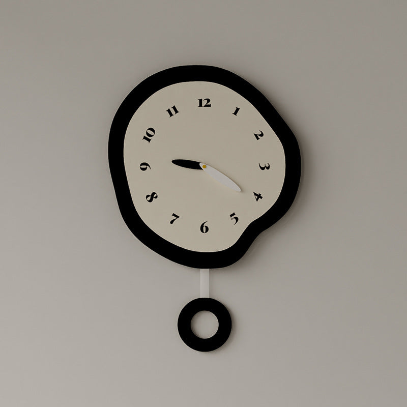 Creative Odd Shaped Analog Wall Clock