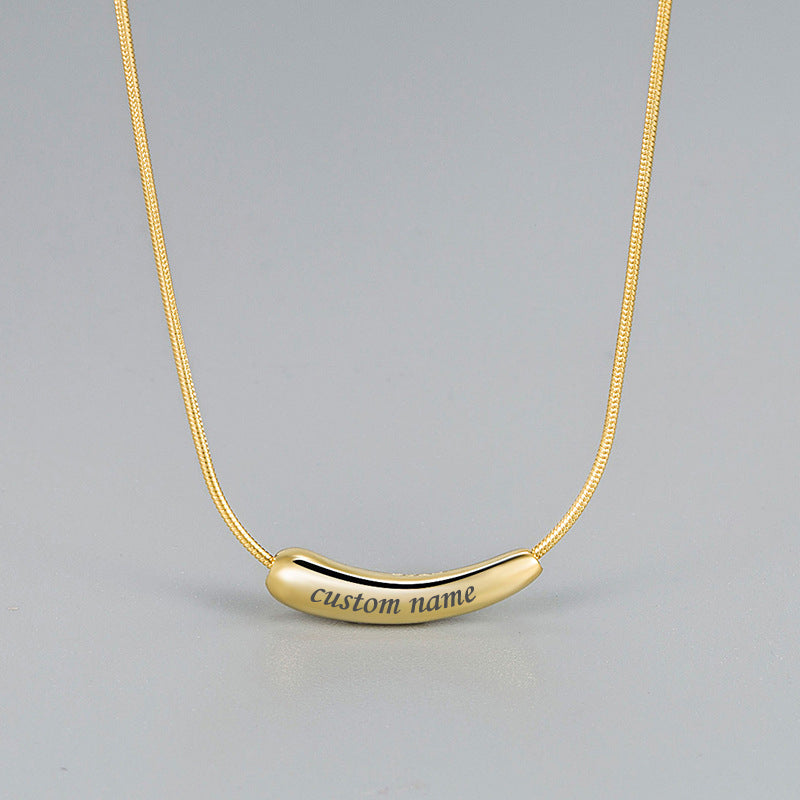 Trending Custom Engravable Pendant Necklace Loforay.com
