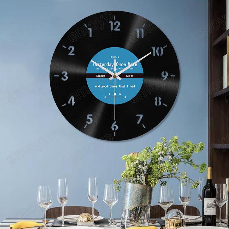 Creative Reverse Analog Silent Wall Clock