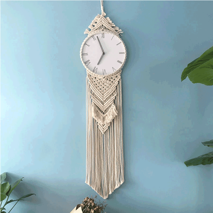 Loforay™ Nordic Roman Numerals Silent Wall Clock