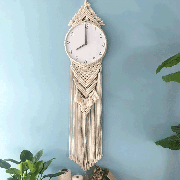 Loforay™ Nordic Roman Numerals Silent Wall Clock