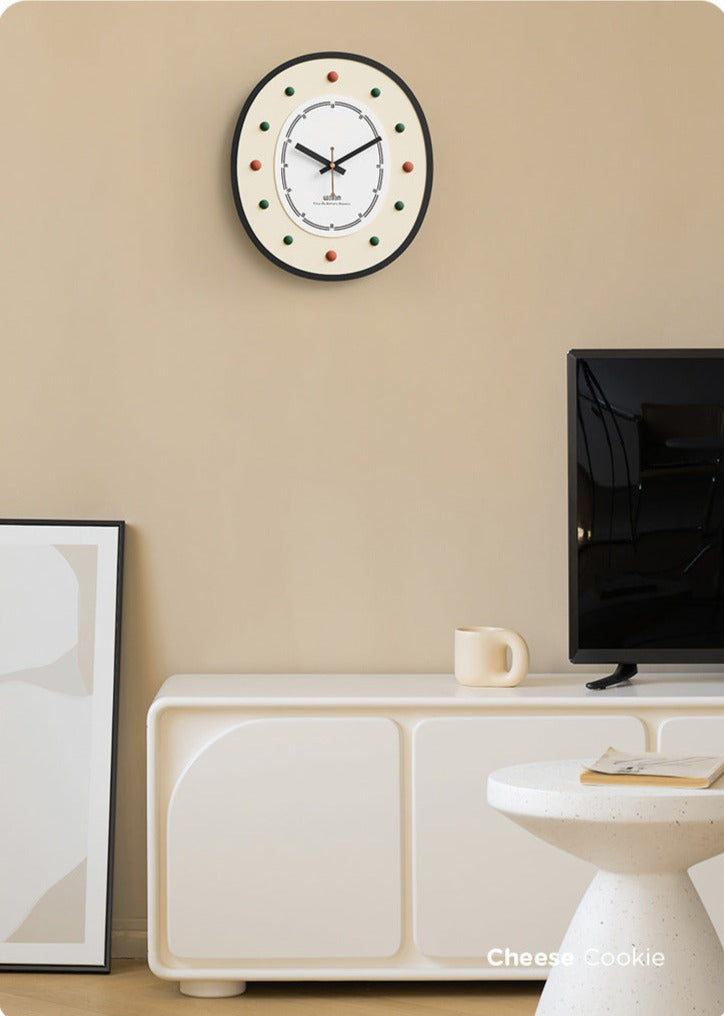 Cute Nordic Silent Wall Decorative Clock Gift