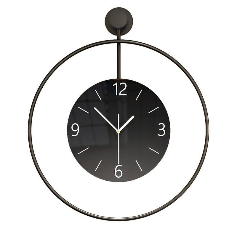 Wall Hanging Minimalist Clock for Livingroom Battery Operated