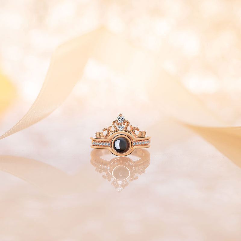 Adjustable Size Photo Projection Ring