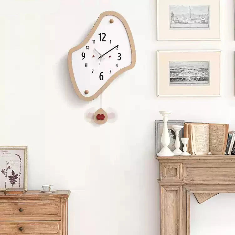 Odd Shaped Modern Silent Wall Clock