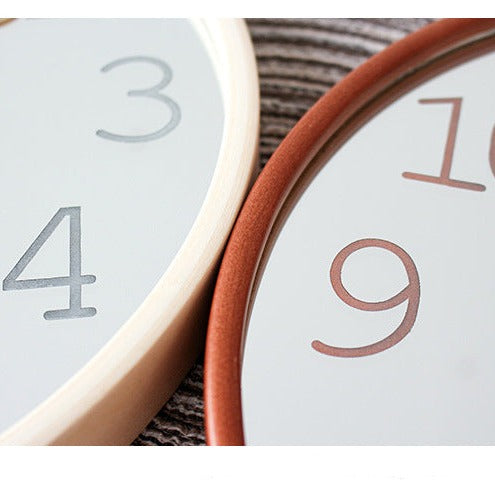 Loforay™ Real Mirror Nordic Circular Silent Wall Clock